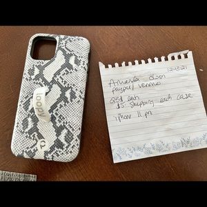 iPhone 11 Pro case uses for 1 week in new condition